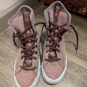 Converse Brown High-Top Women's Sneakers
